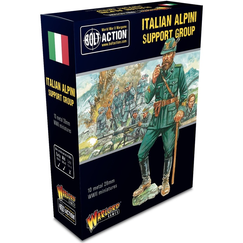 Bolt Action: Italian Alpini - Support Group