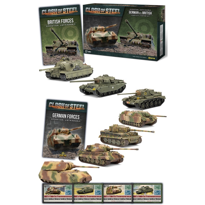 Clash of Steel: German vs British - Starter Set