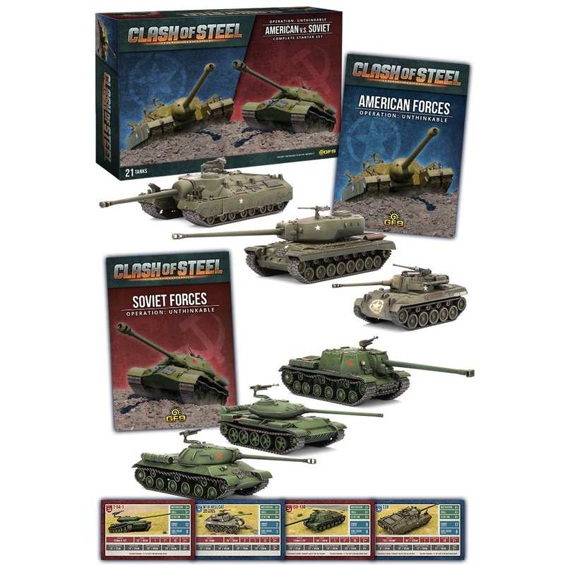 Clash of Steel: USA vs Soviet - Starter Set