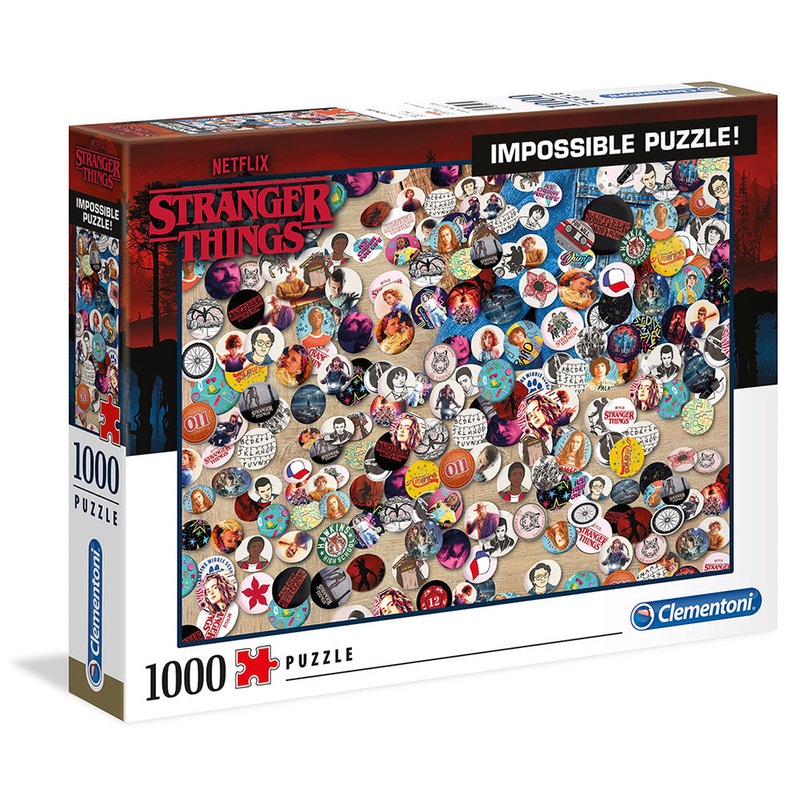 Stranger Things: Impossible Puzzle! (1000pc Jigsaw) Board Game