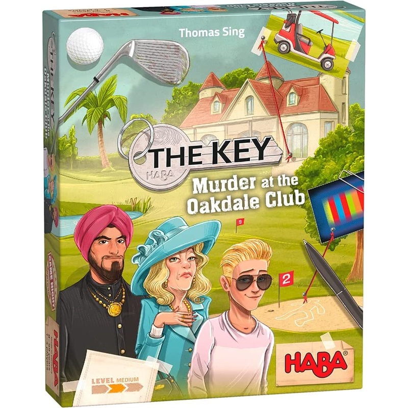 The Key: Murder at the Oakdale Club Board Game