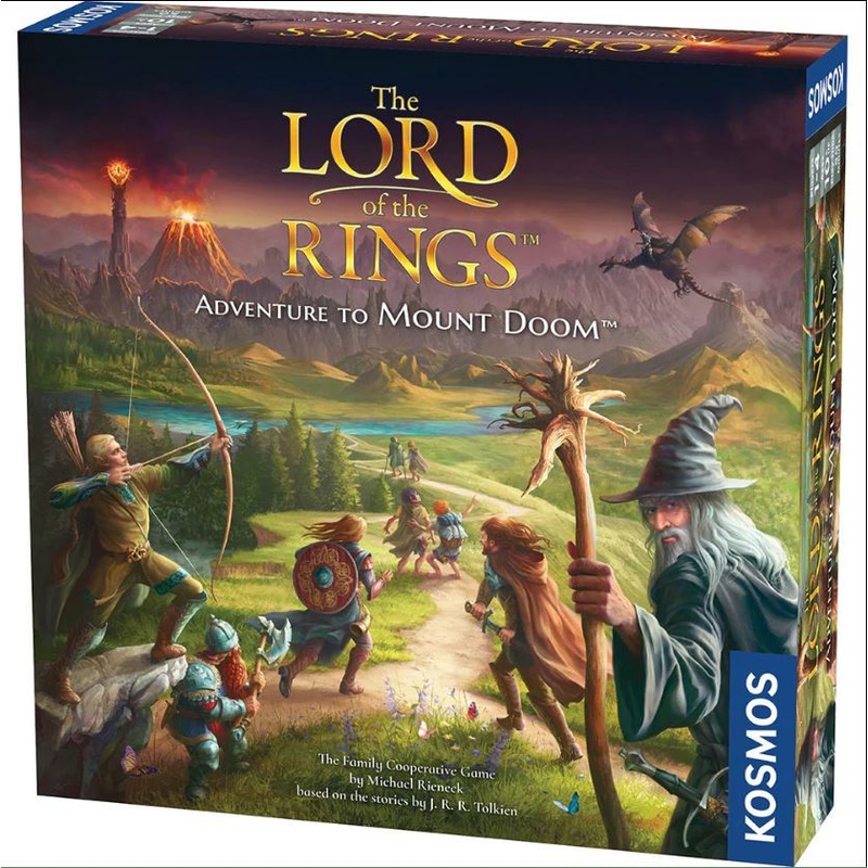 The Lord of the Rings: Adventure to Mount Doom Board Game
