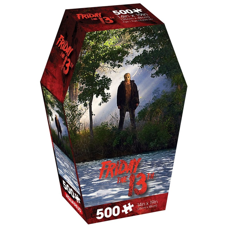 Aquarius: Friday The 13th - Coffin Box Puzzle (500pc Jigsaw) Board Game