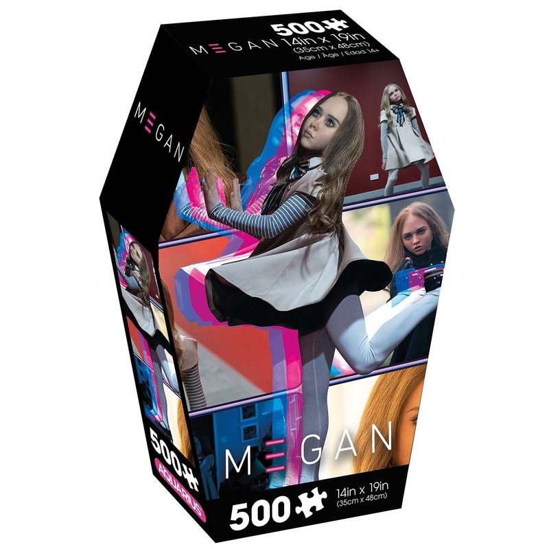 Aquarius: M3GAN - Coffin Box Puzzle (500pc Jigsaw) Board Game
