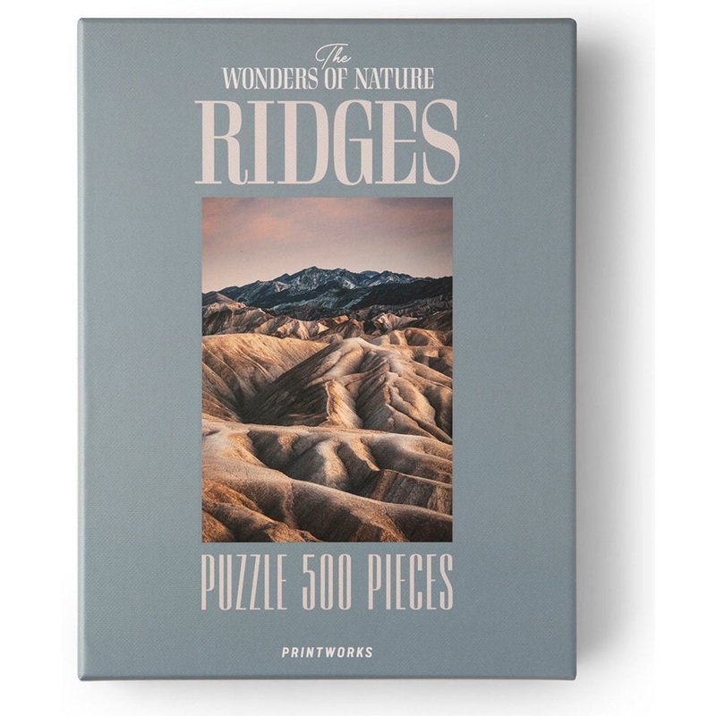 The Wonders Of Nature: Ridges Puzzle (500pc Jigsaw) Board Game