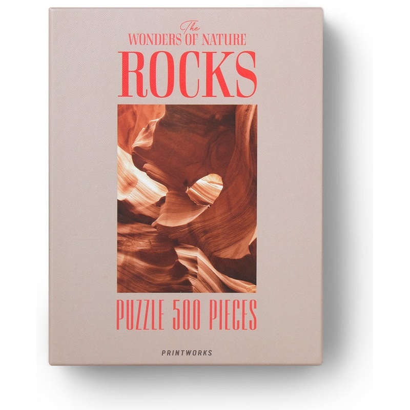 The Wonders Of Nature: Rocks Puzzle (500pc Jigsaw) Board Game