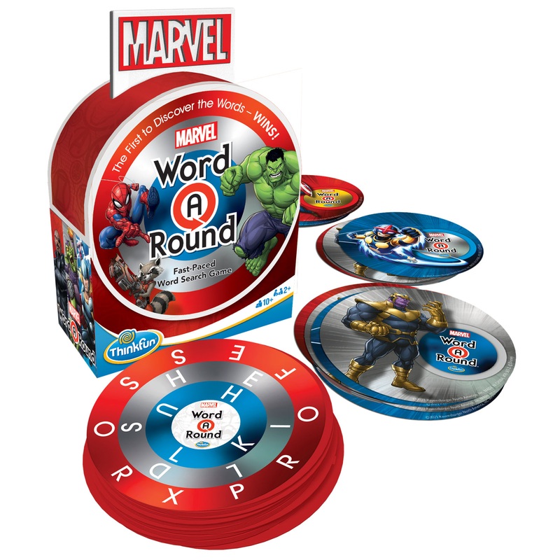 ThinkFun: Word-A-Round (Marvel Edition) Board Game