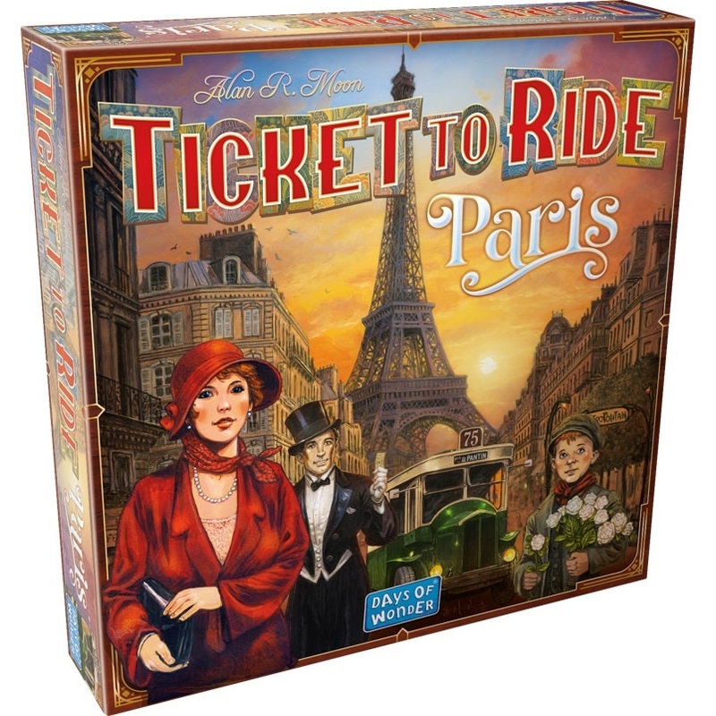 Ticket to Ride - Paris Board Game