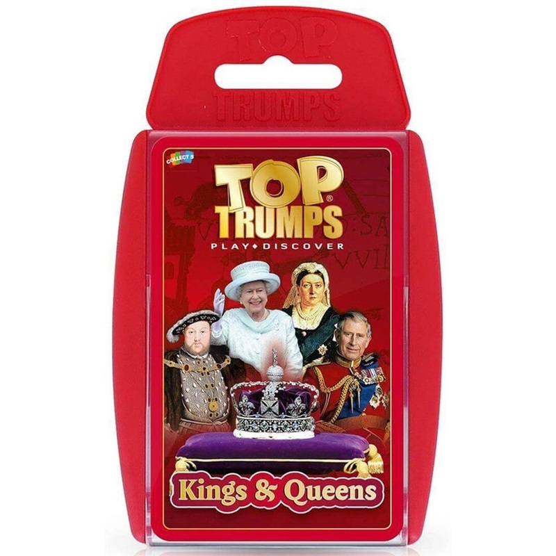 Top Trumps - Kings and Queens Edition Board Game