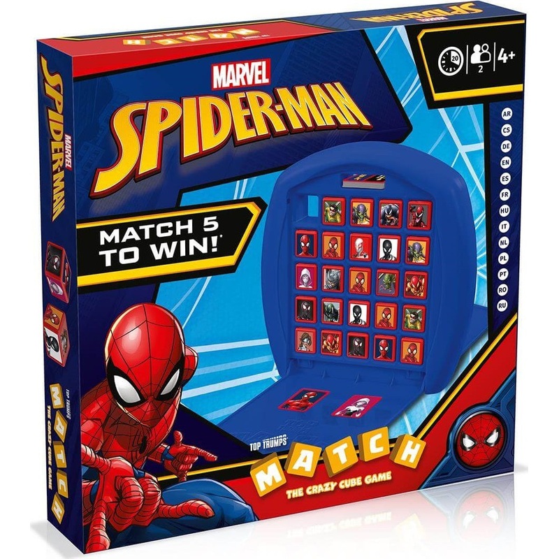 Top Trumps: Marvel Spider-Man Match Board Game