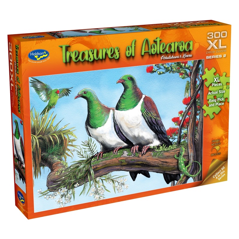 Treasures of Aotearoa: Pohutukawa & Kereru (300pc Jigsaw) Board Game