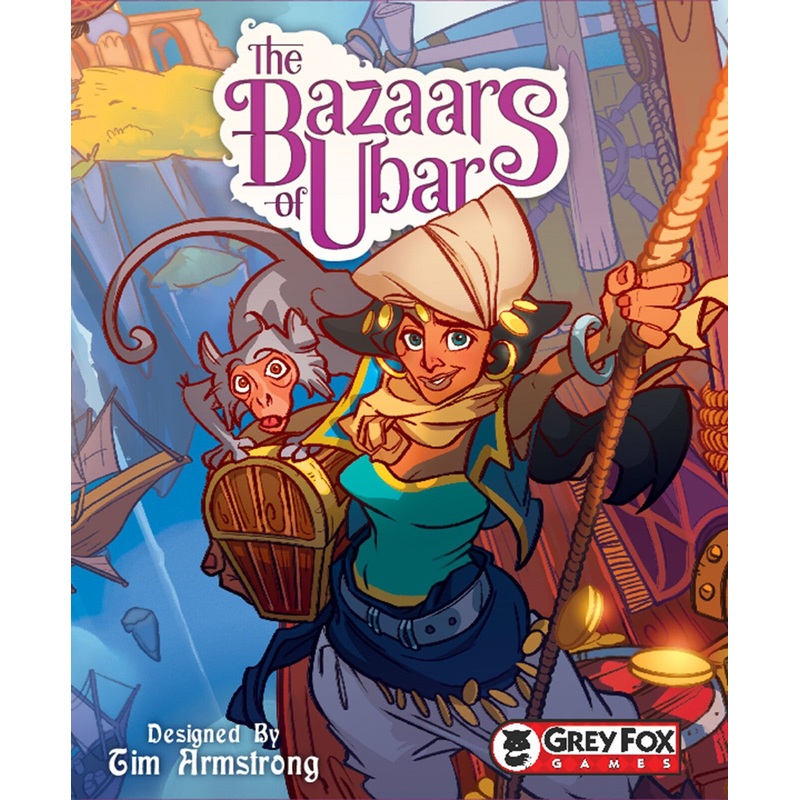 Bazaars of Ubar Board Game