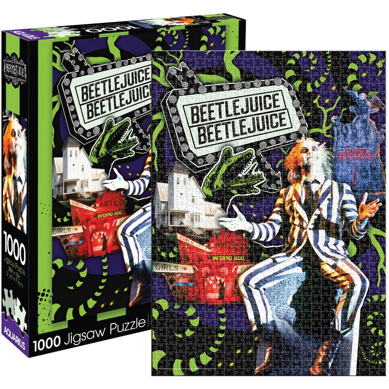Beetlejuice: Collage (1000pc Jigsaw) Board Game
