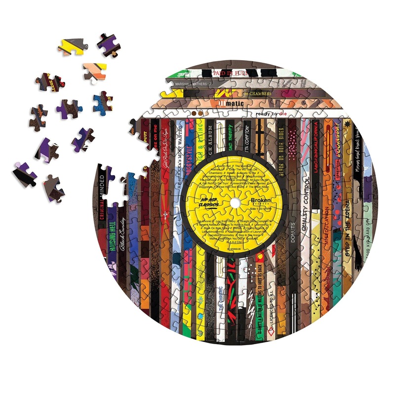 Broken Records Puzzles - Hip Hop (200pc Jigsaw) Board Game
