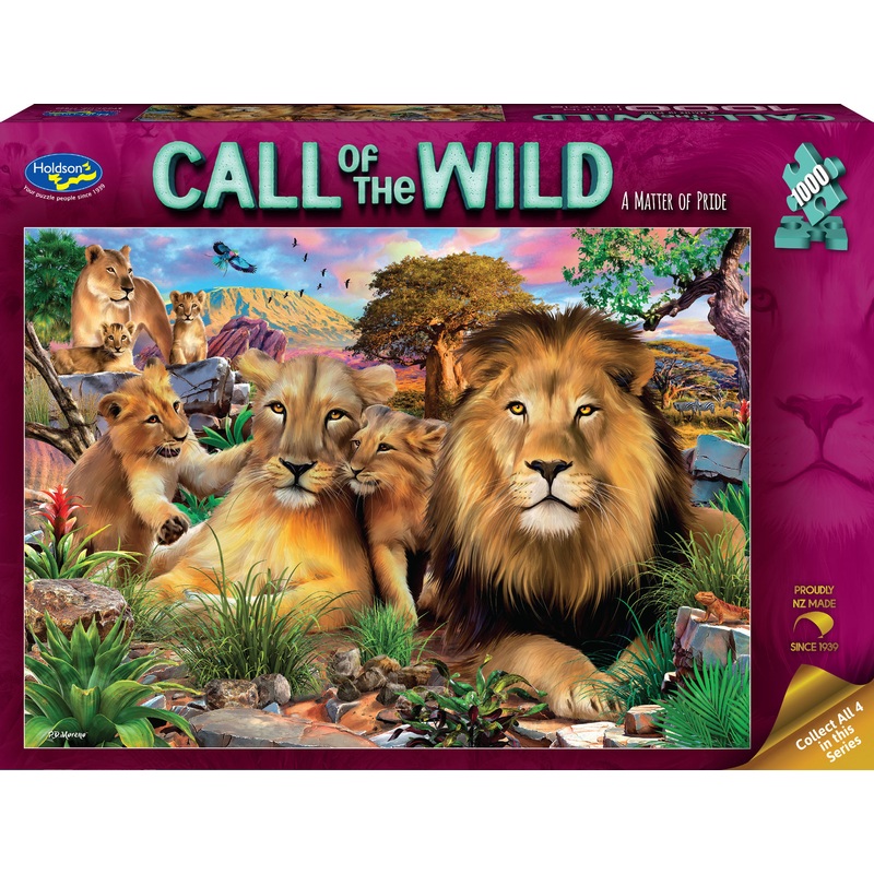 Call of the Wild: A Matter of Pride (1000pc Jigsaw) Board Game