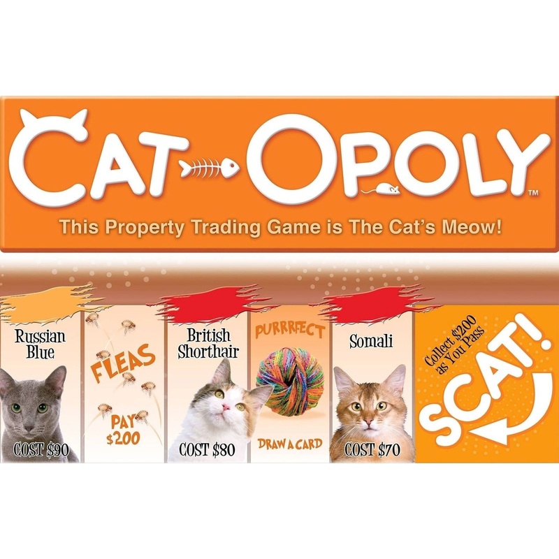 Cat-Opoly Board Game