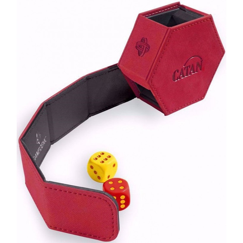 Catan Accessories: Dice Hexatower (Red) Board Game