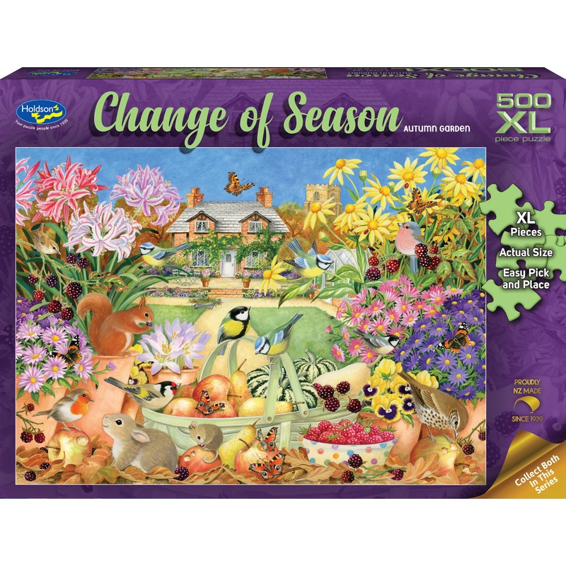 Change of Season: Autumn Garden (500pc Jigsaw) Board Game
