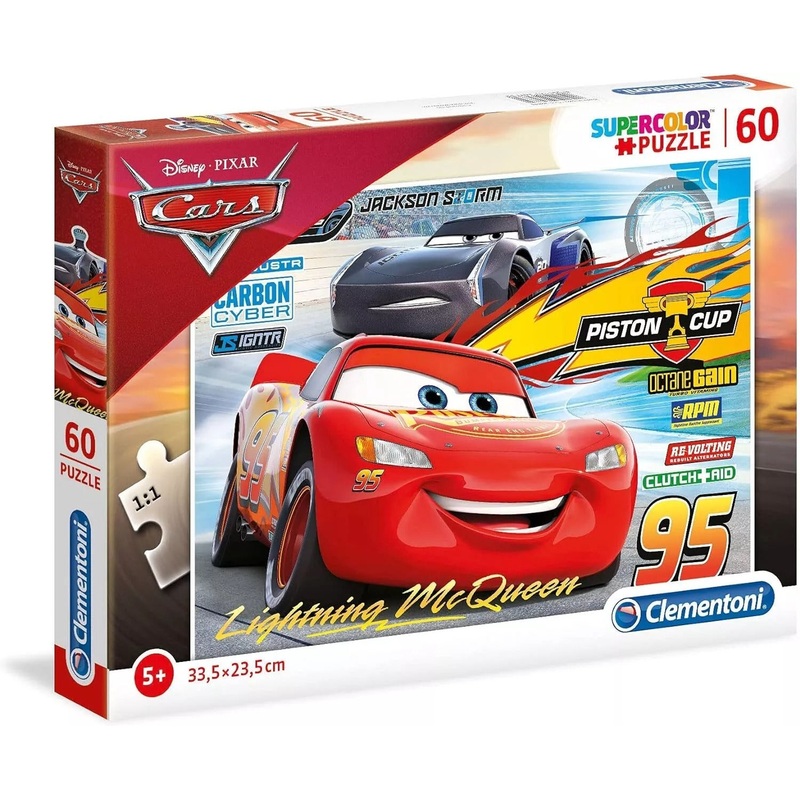 Clementoni: Cars 3 - Puzzle (60pc Jigsaw) Board Game
