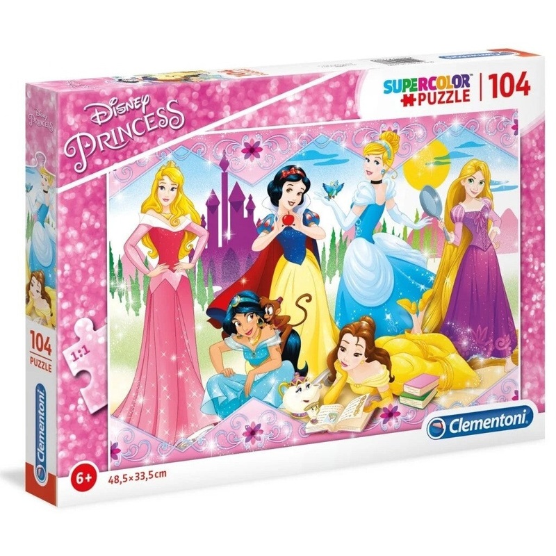 Clementoni: Disney Princess - Puzzle (104pc Jigsaw) Board Game