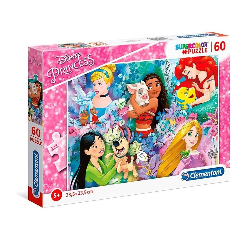 Clementoni: Disney Princess - Puzzle (60pc Jigsaw) Board Game