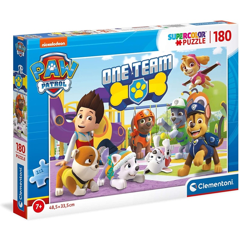 Clementoni: Paw Patrol - Puzzle (180pc Jigsaw) Board Game