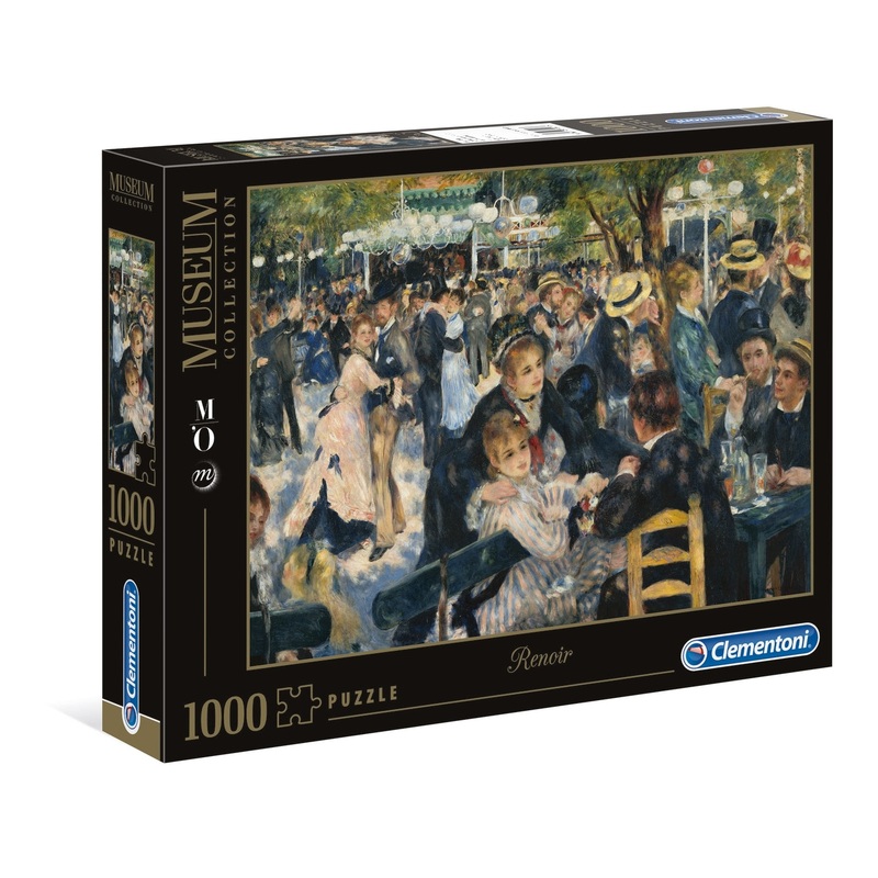Clementoni: Renoir's Bal du Moulin de la Galette (1000pc Jigsaw) Board Game