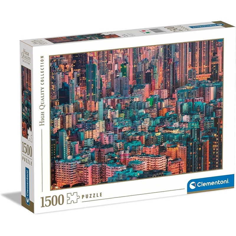 Clementoni: The Hive Hong Kong - 1500pc Puzzle Board Game