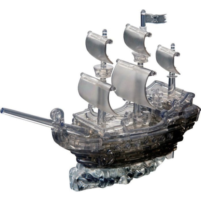 Crystal Puzzle: Black Pirate Ship (101pc) Board Game