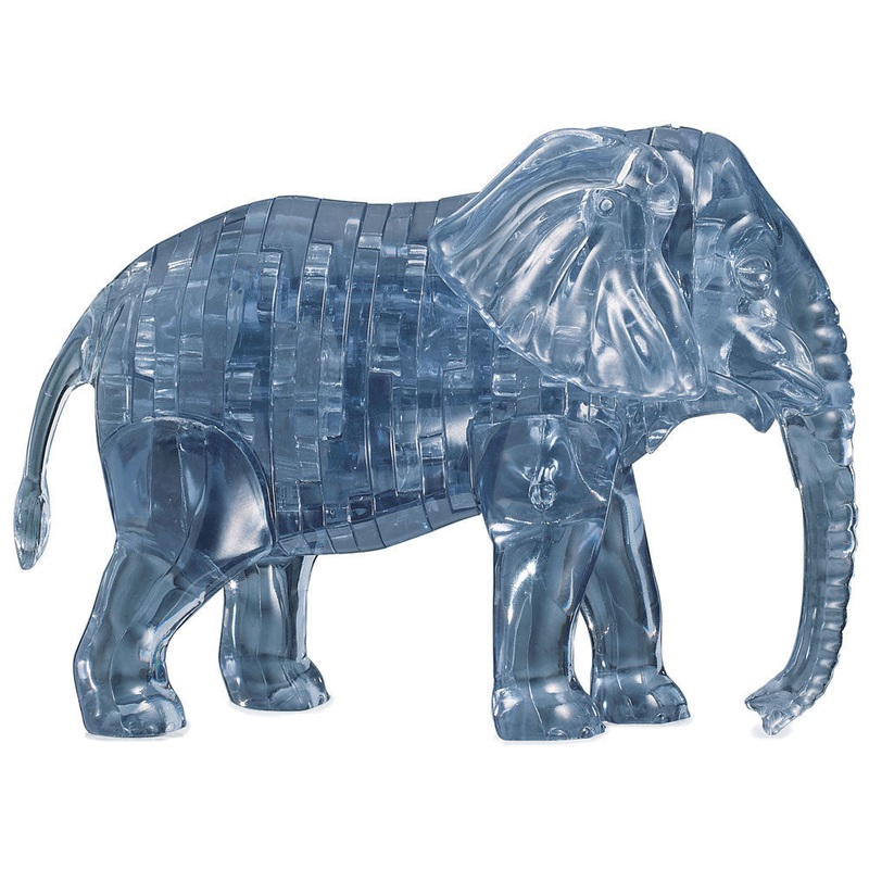 Crystal Puzzle: Elephant (40pc) Board Game