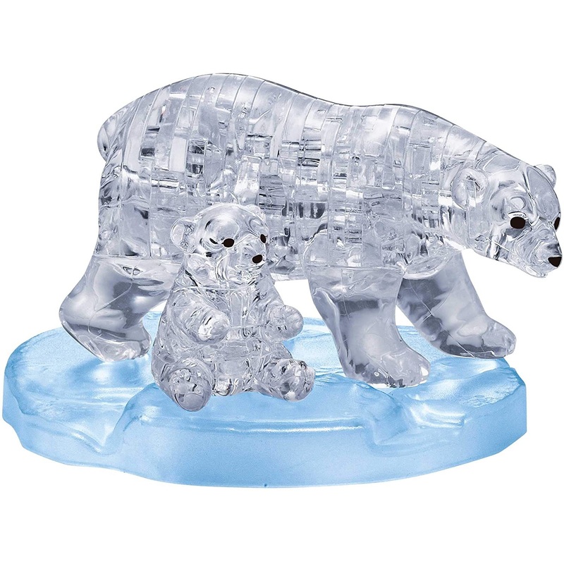 Crystal Puzzle: Polar Bear (40pc) Board Game