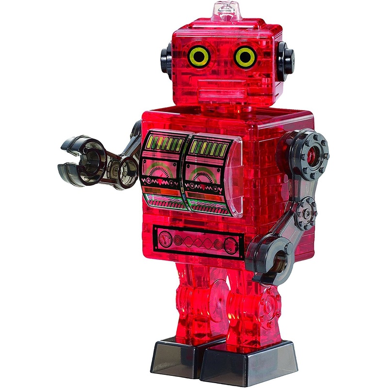 Crystal Puzzle: Red Tin Robot (39pc) Board Game
