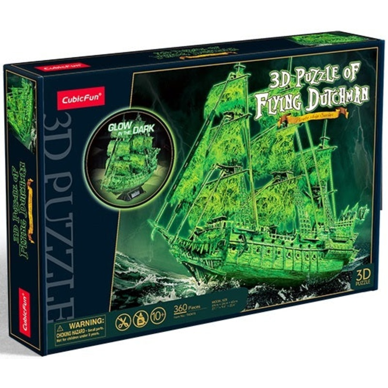 Cubic Fun: 3D Flying Dutchman (Glow in the Dark) Board Game