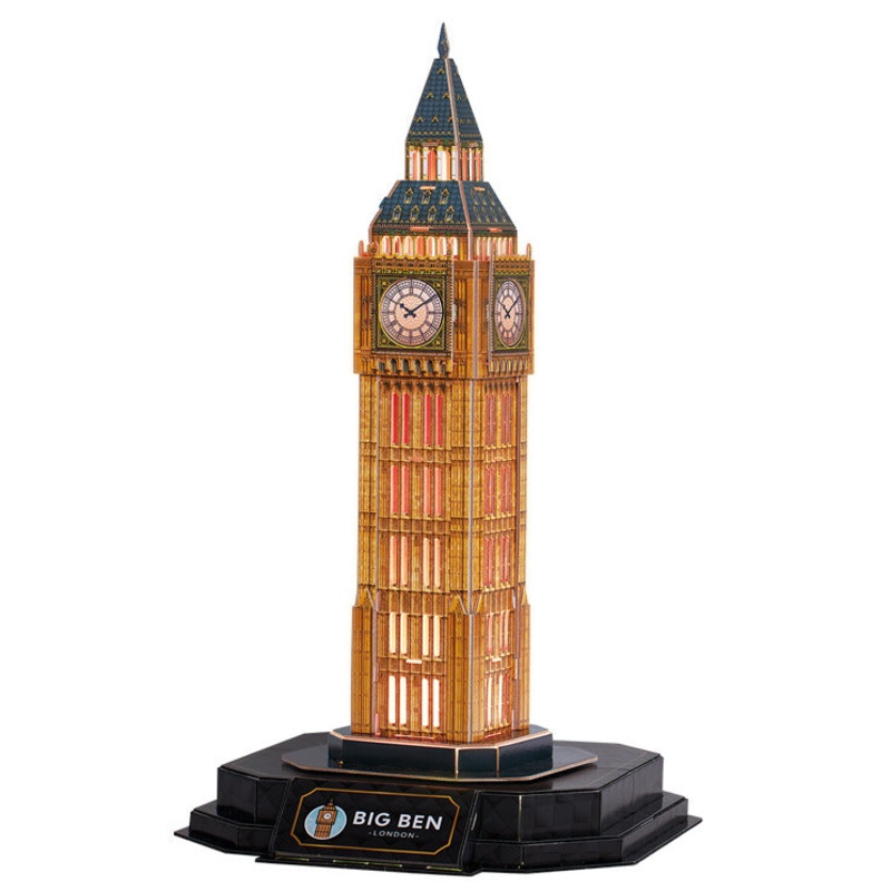 Cubic Fun: 3D Puzzle Big Ben - Night Edition Board Game