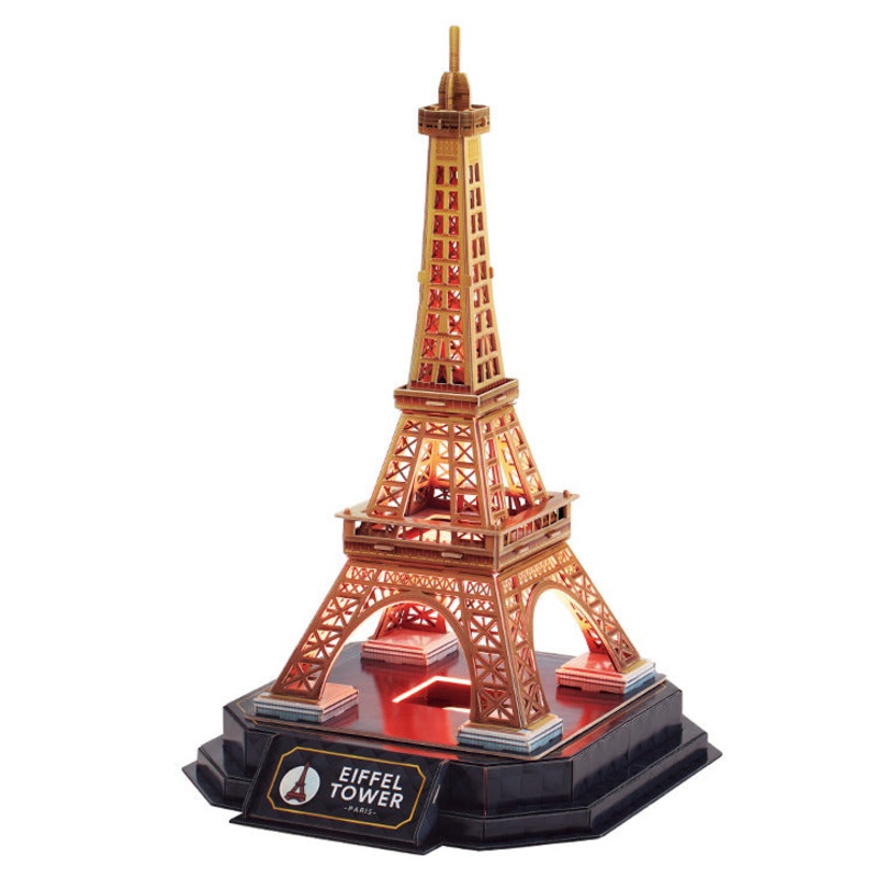 Cubic Fun: 3D Puzzle Eiffel Tower - Night Edition Board Game