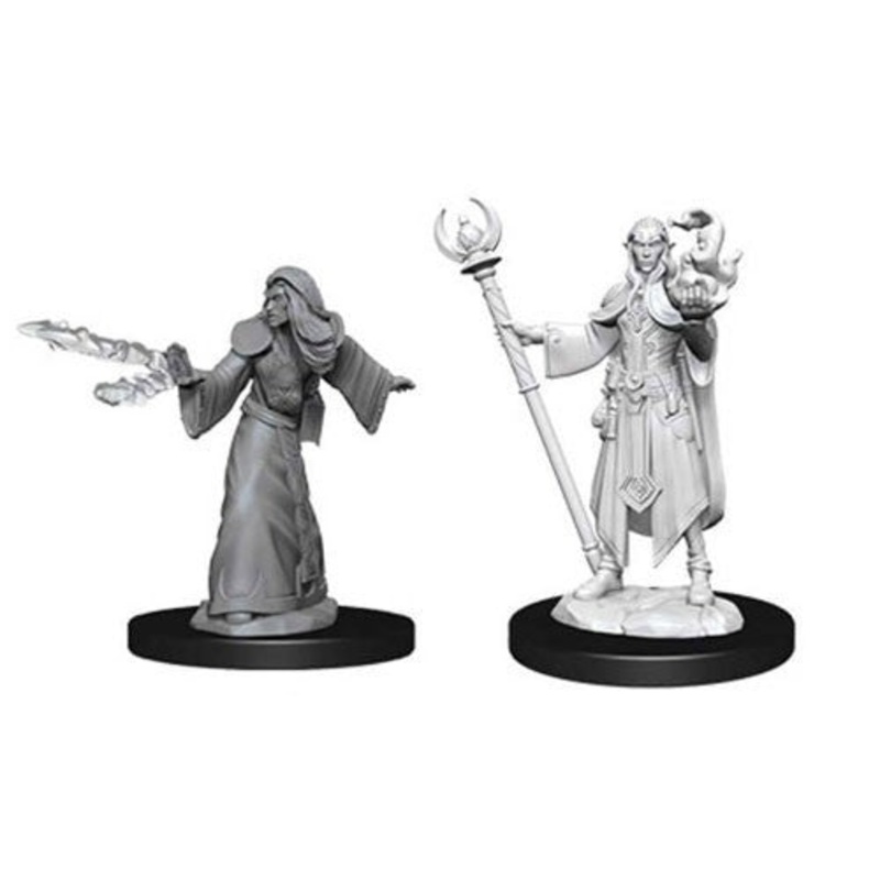 D&D Nolzur's Marvelous: Unpainted Miniatures - Male Elf Wizard