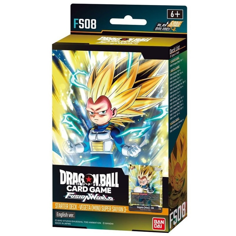 Dragon Ball SCG: Fusion World [FS08]  Starter Deck (Vegeta)