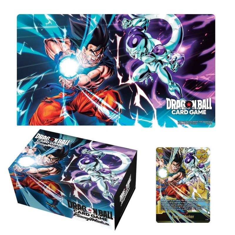 Dragon Ball Super Card Game: Fusion World  Accessories Set 1 Son Goku Vs. Frieza