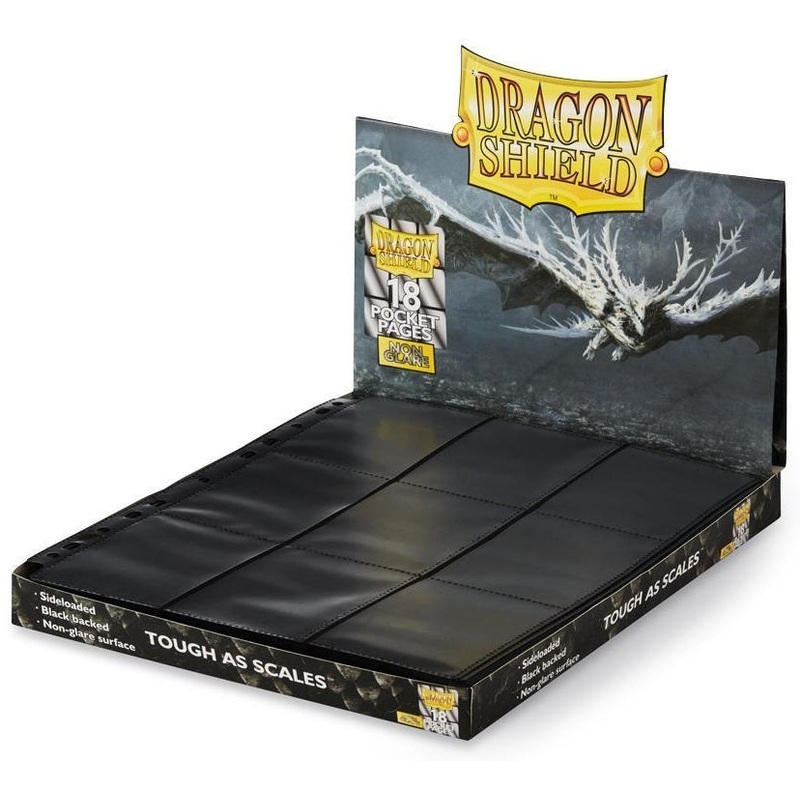 Dragon Shield: 18-Pocket Pages (Non-Glare) - 50x Sheet Pack