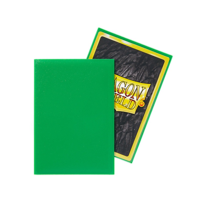 Dragon Shield: Matte Apple Green Sleeves - Japanese Size