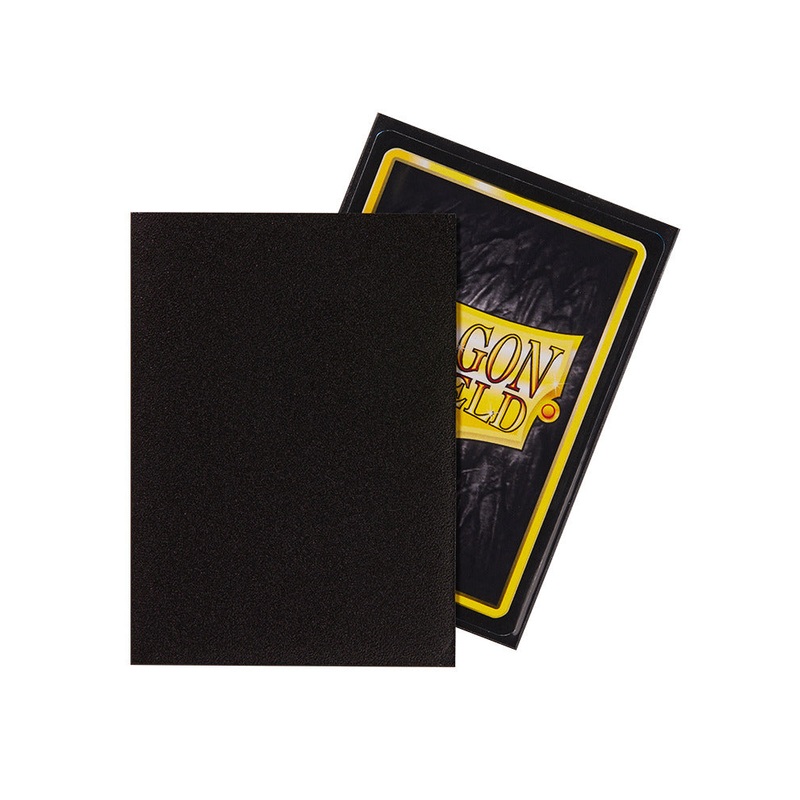 Dragon Shield: Matte Black Sleeves