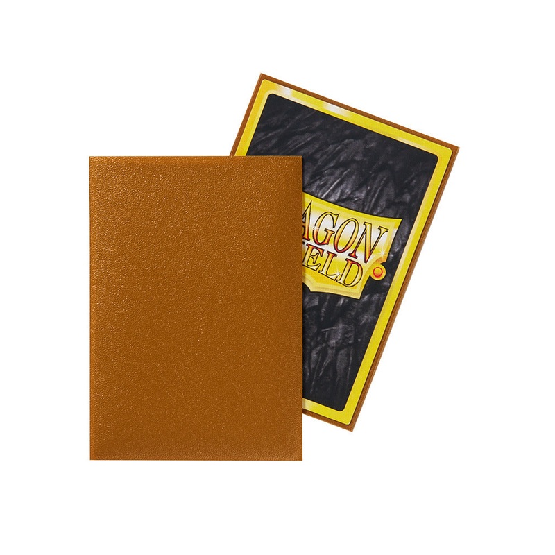 Dragon Shield: Matte Gold Sleeves - Japanese Size