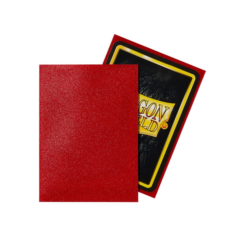 Dragon Shield: Matte Ruby Sleeves