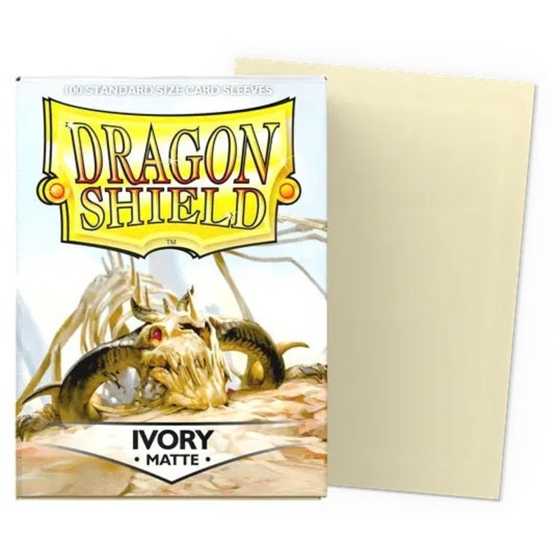 Dragon Shield: Matte Ivory - Card Sleeves (100)
