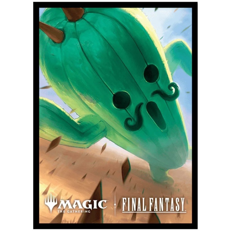 Ultra Pro: MTG x Final Fantasy - 100ct Deck Protector Sleeves (Jumbo Cactuar)
