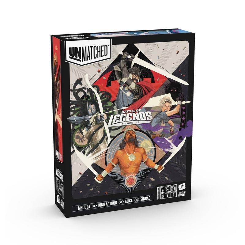 Unmatched: Battle of Legends - Volume 1 Board Game