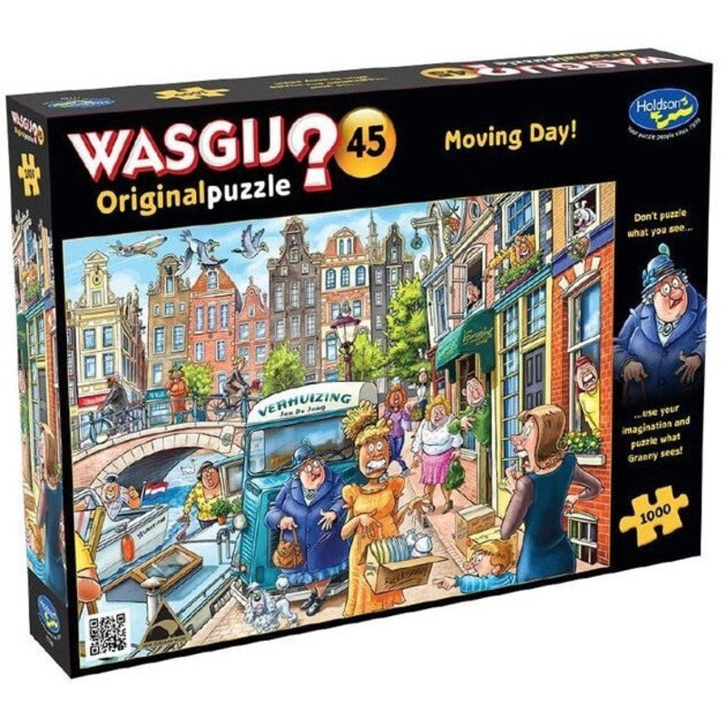 Wasgij Original #45: Moving Day! Puzzle (1000pc Jigsaw) Board Game