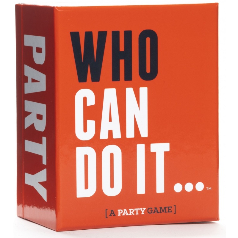 Who Can Do It... (A Party Game)