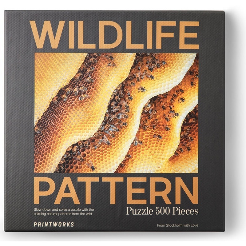Wildlife Pattern: Bee Puzzle (500pc Jigsaw) Board Game