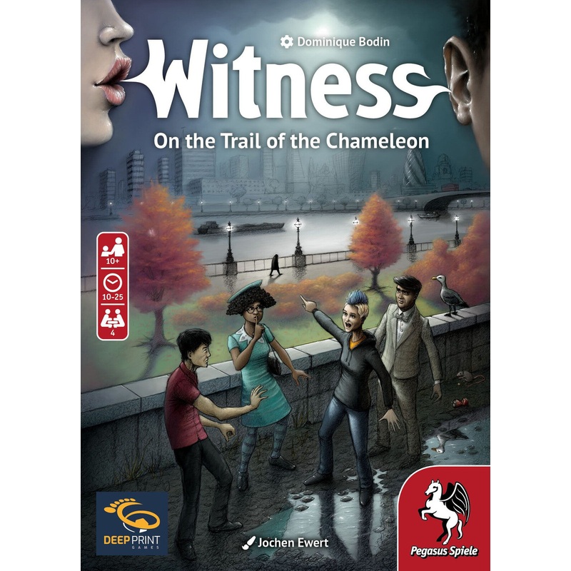 Witness: On The Trail of the Chameleon Board Game